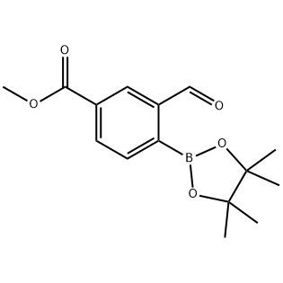Benzoesäure, 3-Formyl-4-(4,4,5,5-tetramethyl-1,3,2-dioxaborolan-2-yl)-, Methylester CAS-Nr.: 2271348-22-0